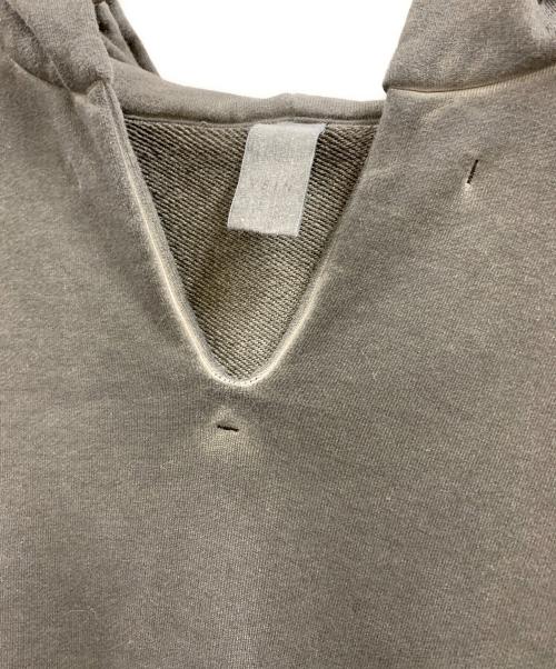 VEIN（ヴェイン）VEIN (ヴェイン) VEIN　JUMBERCA TERRY COLD DYED SLIT HOODIE グレー サイズ:1の古着・服飾アイテム