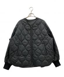 FRAMeWORK（フレームワーク）の古着「FRAMeWORK　リバーシブルキルティングジャケット」｜ブラック