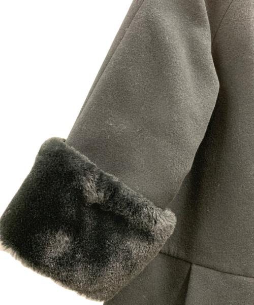 Snidel（スナイデル）Snidel (スナイデル) Snidel ノーカラーコート ブラック サイズ:FREEの古着・服飾アイテム