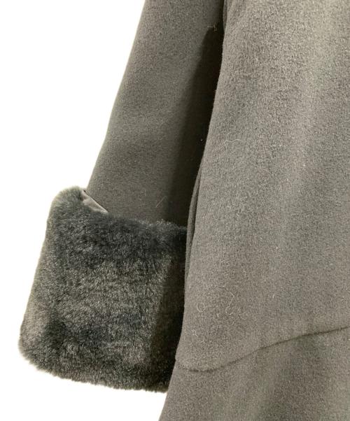 Snidel（スナイデル）Snidel (スナイデル) Snidel ノーカラーコート ブラック サイズ:FREEの古着・服飾アイテム