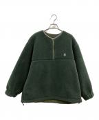 HELLY HANSENヘリーハンセン）の古着「HELLY HANSEN　ボアジャケット」｜グリーン