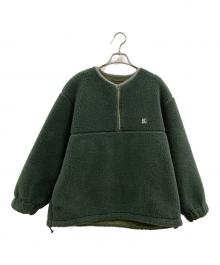 HELLY HANSEN（ヘリーハンセン）の古着「HELLY HANSEN　ボアジャケット」｜グリーン