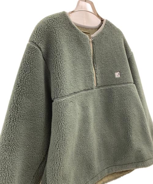 HELLY HANSEN（ヘリーハンセン）HELLY HANSEN (ヘリーハンセン) HELLY HANSEN　ボアジャケット グリーン サイズ:WLの古着・服飾アイテム
