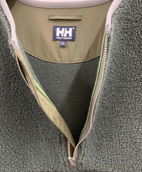 HELLY HANSEN（ヘリーハンセン）HELLY HANSEN (ヘリーハンセン) HELLY HANSEN　ボアジャケット グリーン サイズ:WLの古着・服飾アイテム