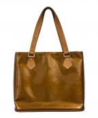 LOUIS VUITTONルイ ヴィトン）の古着「モノグラム・ヴェルニ ヒューストン」｜ブラウン