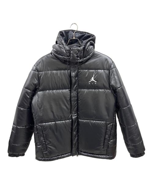 NIKE（ナイキ）NIKE (ナイキ) JORDAN BRAND (ジョーダン ブランド) JUMPMAN PUFFER JACKET ブラック サイズ:XLの古着・服飾アイテム