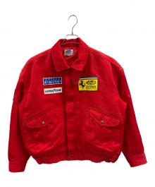 magneti marelli（マニエッティ・マレリ）の古着「スイングトップ」｜レッド