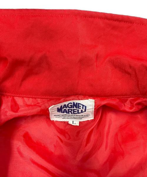 magneti marelli（マニエッティ・マレリ）magneti marelli (マニエッティ・マレリ) スイングトップ レッド サイズ:Lの古着・服飾アイテム