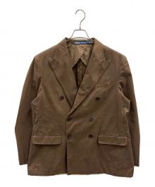 POLO RALPH LAUREN（ポロ・ラルフローレン）の古着「ダブルジャケット」｜ブラウン