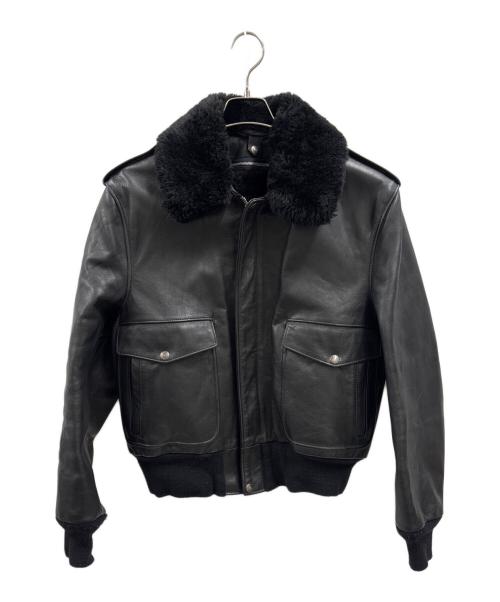 Schott（ショット）Schott (ショット) レザージャケット ブラック サイズ:44の古着・服飾アイテム