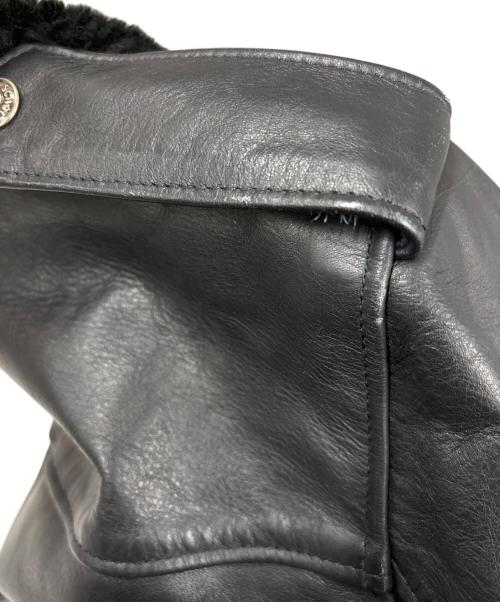 Schott（ショット）Schott (ショット) レザージャケット ブラック サイズ:44の古着・服飾アイテム