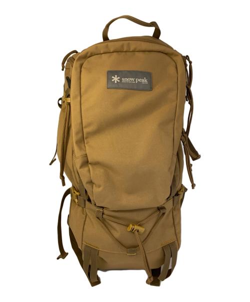 Snow peak（スノーピーク）Snow peak (スノーピーク) snow peak　バックパック ブラウンの古着・服飾アイテム