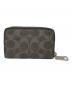 COACH (コーチ) COACH　カードケース グレー：8000円