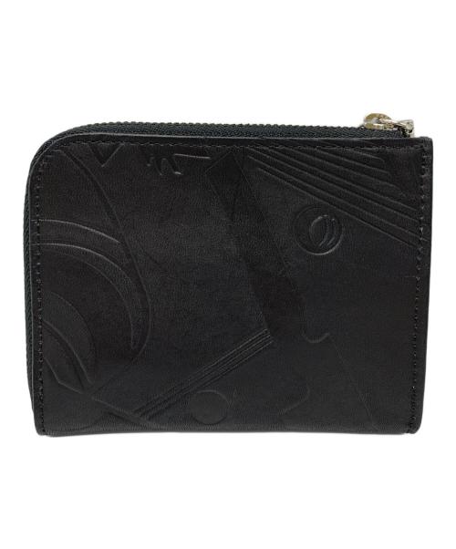 POMTATA RADIATE（POMTATA PADIATE）POMTATA RADIATE (POMTATA PADIATE) POMTATA RADIATE　財布 ブラックの古着・服飾アイテム