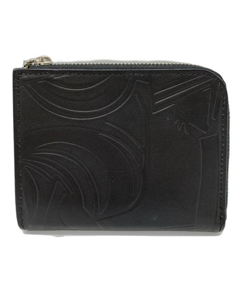 POMTATA RADIATE（POMTATA PADIATE）POMTATA RADIATE (POMTATA PADIATE) POMTATA RADIATE　財布 ブラックの古着・服飾アイテム