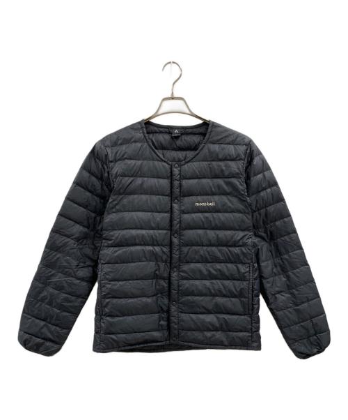 mont-bell（モンベル）mont-bell (モンベル) mont-bell　スペリオダウンラウンドネックジャケット ブラック サイズ:Sの古着・服飾アイテム