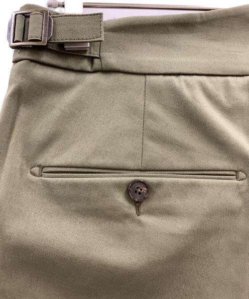 BERWICH（ベルウィッチ）BERWICH (ベルウィッチ) BERWICH　ノータックスリムスラックス グリーン サイズ:44の古着・服飾アイテム