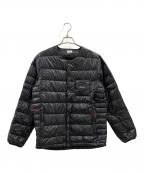 NANGAナンガ）の古着「NANGA　インナーダウンカーディガン」｜ブラック