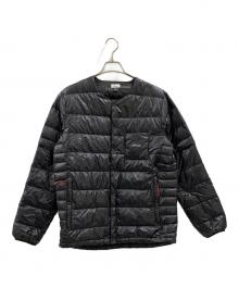 NANGA（ナンガ）の古着「NANGA　インナーダウンカーディガン」｜ブラック