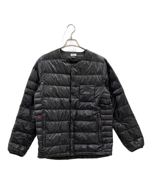 NANGA（ナンガ）NANGA (ナンガ) NANGA　インナーダウンカーディガン ブラック サイズ:Lの古着・服飾アイテム