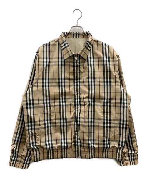 BURBERRY LONDON（バーバリーロンドン）BURBERRY LONDON (バーバリーロンドン) BURBERRY LONDON　リバーシブルジャケット ベージュ サイズ:Lの古着・服飾アイテム