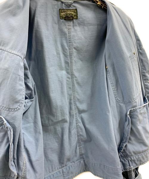 POLO COUNTRY（ポロカントリー）POLO COUNTRY (ポロカントリー) RALPH LAUREN (ラルフローレン) POLO COUNTRY　RALPH LAUREN　ワークジャケット ブルー サイズ:Mの古着・服飾アイテム