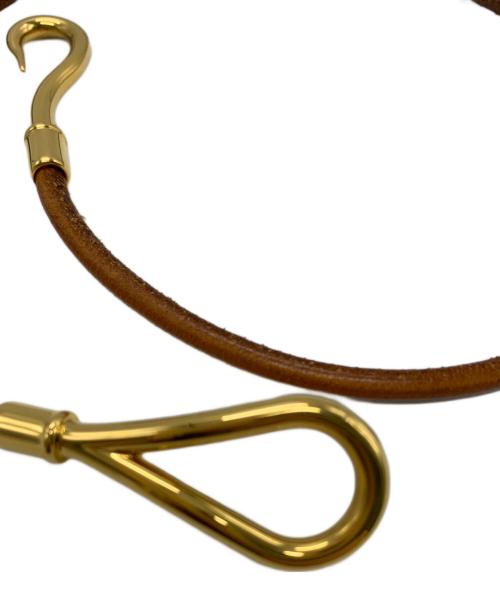 HERMES（エルメス）HERMES (エルメス) HERMES　2連ブレスレット ブラウンの古着・服飾アイテム