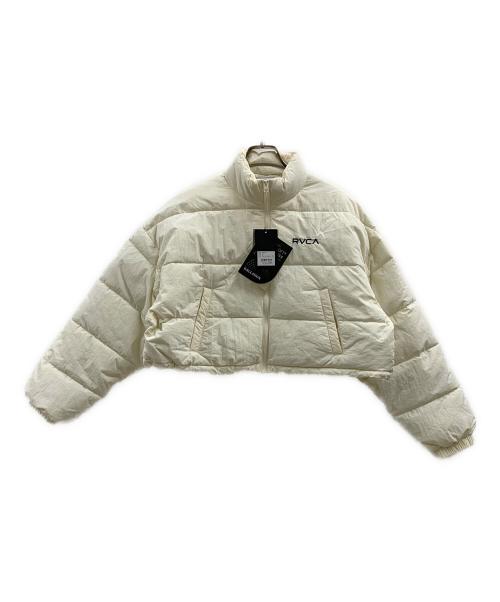 RVCA（ルーカ）RVCA (ルーカ) RVCA　中綿ジャケット オフホワイト サイズ:Sの古着・服飾アイテム