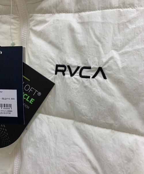 RVCA（ルーカ）RVCA (ルーカ) RVCA　中綿ジャケット オフホワイト サイズ:Sの古着・服飾アイテム