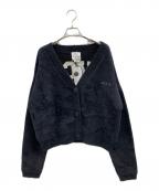 RVCAルーカ）の古着「RVCA 厚手カーディガン」｜ブラック