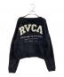RVCA (ルーカ) RVCA 厚手カーディガン ブラック サイズ:M 未使用品：5000円