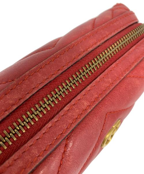 GUCCI（グッチ）GUCCI (グッチ) GUCCI　ポーチ レッドの古着・服飾アイテム