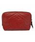 GUCCI (グッチ) GUCCI　ポーチ レッド：20000円