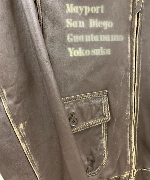 AVIREX（アヴィレックス）AVIREX (アヴィレックス) AVIREX　G-1フライトジャケット ブラウン サイズ:Mの古着・服飾アイテム