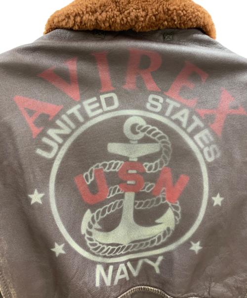 AVIREX（アヴィレックス）AVIREX (アヴィレックス) AVIREX　G-1フライトジャケット ブラウン サイズ:Mの古着・服飾アイテム