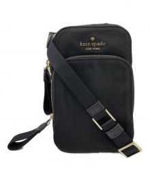 Kate Spade（ケイトスペード）の古着「Kate Spade　ショルダーポーチ」｜ブラック