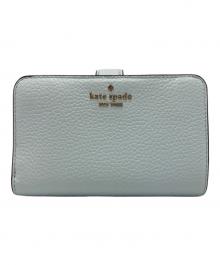Kate Spade（ケイトスペード）の古着「Kate Spade　2つ折り財布」｜スカイブルー
