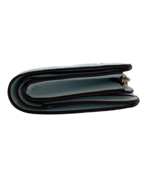 Kate Spade（ケイトスペード）Kate Spade (ケイトスペード) Kate Spade　2つ折り財布 スカイブルーの古着・服飾アイテム