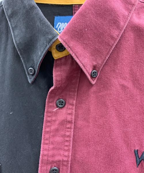 Wrangler（ラングラー）Wrangler (ラングラー) Wrangler　長袖シャツ ブラウン×ブラック×ボルドー サイズ:XLの古着・服飾アイテム