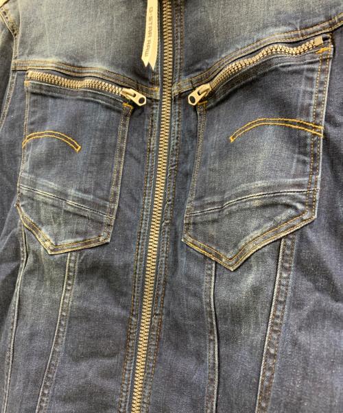 G-STAR RAW（ジースターロゥ）G-STAR RAW (ジースターロゥ) G-STAR RAW　デニムジャケット ネイビー サイズ:Mの古着・服飾アイテム