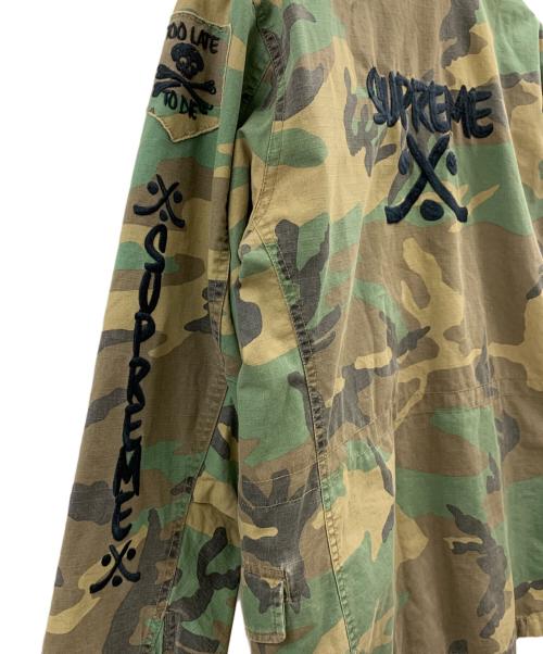 SUPREME（シュプリーム）SUPREME (シュプリーム) WTAPS (ダブルタップス) M65ジャケット オリーブ サイズ:不明の古着・服飾アイテム