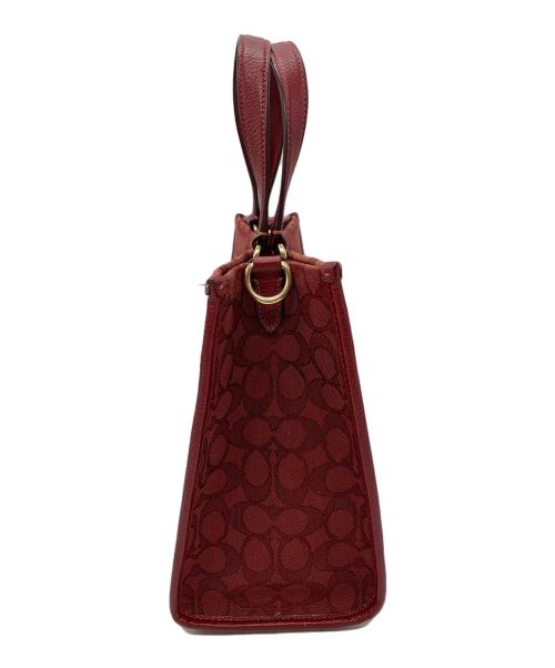 COACH（コーチ）COACH (コーチ) COACH　2WAYバッグ レッドの古着・服飾アイテム