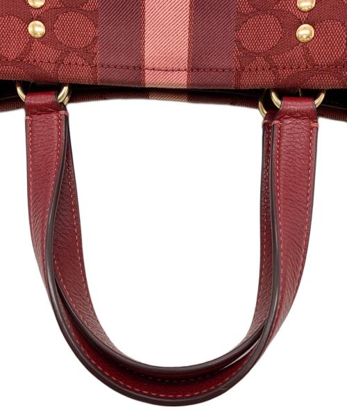 COACH（コーチ）COACH (コーチ) COACH　2WAYバッグ レッドの古着・服飾アイテム