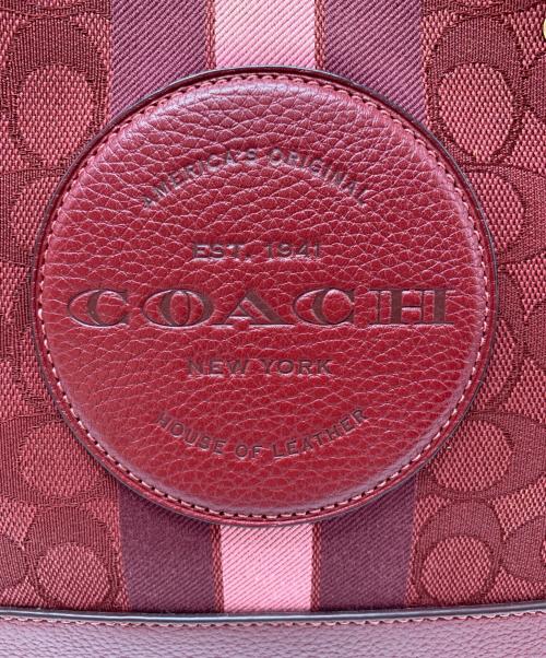 COACH（コーチ）COACH (コーチ) COACH　2WAYバッグ レッドの古着・服飾アイテム