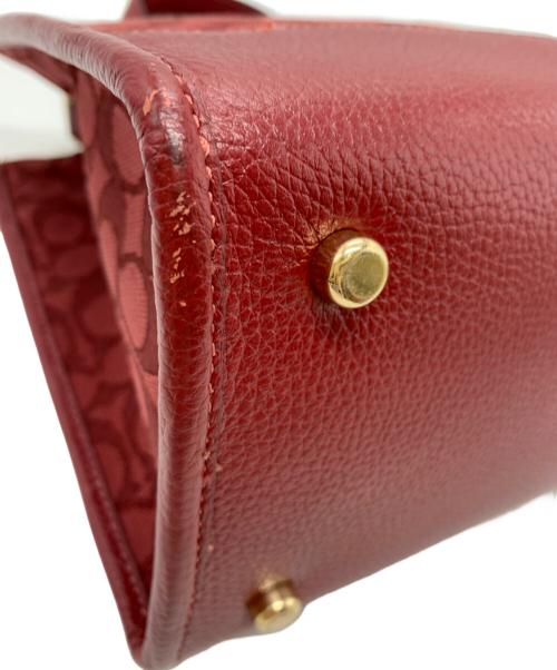 COACH（コーチ）COACH (コーチ) COACH　2WAYバッグ レッドの古着・服飾アイテム