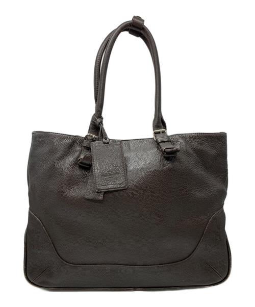 PELLE MORBIDA（ペッレモルビダ）PELLE MORBIDA (ペッレモルビダ) PELLE MORBIDA　トートバッグ ブラウンの古着・服飾アイテム