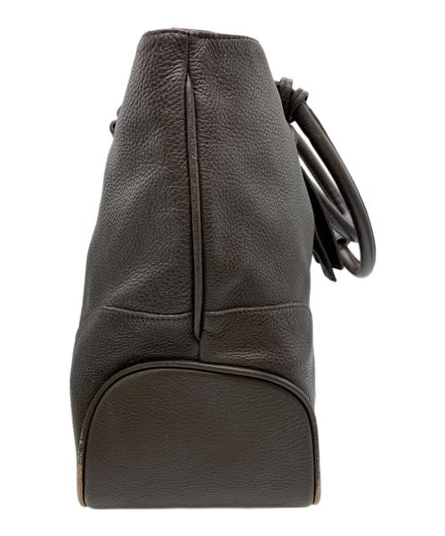PELLE MORBIDA（ペッレモルビダ）PELLE MORBIDA (ペッレモルビダ) PELLE MORBIDA　トートバッグ ブラウンの古着・服飾アイテム