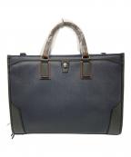 富岡鞄トミオカカバン）の古着「富岡鞄　ビジネスバッグ」｜ネイビー