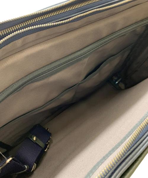 富岡鞄（トミオカカバン）富岡鞄 (トミオカカバン) 富岡鞄　ビジネスバッグ ネイビーの古着・服飾アイテム