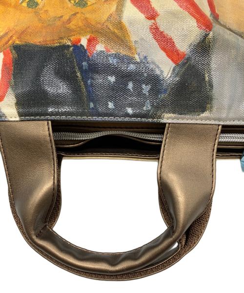 Manhattaner`s（マンハッタナーズ）Manhattaner`s (マンハッタナーズ) Manhattaner`s　トートバッグ ベージュの古着・服飾アイテム